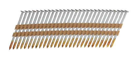 Metabo HPT 2-3/8 in. Plastic Strip Hot-Dip Galvanized Framing Nails 21 deg 5,000 pk
