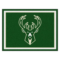 NBA - Milwaukee Bucks 8ft. x 10 ft. Plush Area Rug