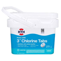 HTH Pool Care Tablet Chlorinating Chemicals 25 lb (3 in chlorine tabs) - Open Box