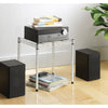 Whitmor 15 in. H X 15 in. W X 14 in. L Silver Stackable Shelf