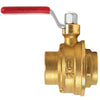 Homewerks 1/2 in. Brass Sweat Ball Valve Full Port