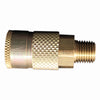 Tru-Flate Brass Quick Change Coupler 1/4 in. Male 1 pc