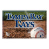 MLB - Tampa Bay Rays Rubber Scraper Door Mat