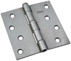 National Hardware 4 in. L Stainless Steel Broad Hinge 1 pk