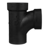 Charlotte Pipe 2 in. Hub X 2 in. D Hub ABS Sanitary Street Tee