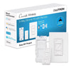 Lutron Caseta White 150 W 3-Way Smart-Enabled Dimmer Switch w/Remote Control 1 pk