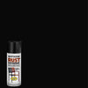 Rust-Oleum Stops Rust Indoor and Outdoor Black Protective Paint 10.25 oz. (Pack of 6)