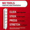 3M Command White Picture Hanging Strips 20 lb 4 pair (Pack of 6)