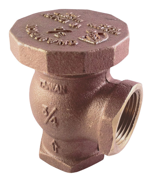 Champion Brass 150 PSI Angle Valve 3/4 in. Inlet