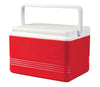 Igloo Legend 12 Cans Capacity Red/White Plastic Reusable Cooler