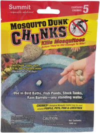 Summit Mosquito Dunk Organic Insect Killer Solid 5 pk (Pack of 12)