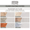Rust-Oleum HOME Matte Deep Tint Base Floor Coating Kit 1 qt (Pack of 2)