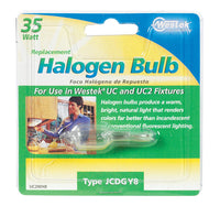 Westek White/Clear Indoor/Outdoor GY8 Base Tubular Halogen Bulb 35W 280 lm. 120V 1.75 L in.
