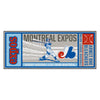 MLB - Washington Nationals Retro Collection Ticket Runner Rug - 30in. x 72in. - (1990 Montreal Expos)