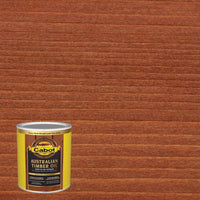 Cabot Transparent Jarrah Brown Oil-Based Natural Oil/Waterborne Hybrid Australian Timber Oil 1 qt. (Pack of 4)
