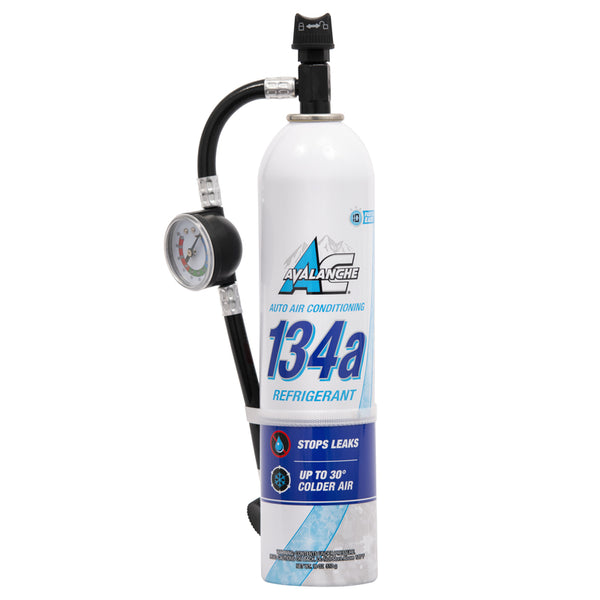 Refrigerante para aire acondicionado AC Avalanche R134a, 18 oz (paquete de 6)