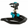 Gilmour Heavy Duty Metal Black Elevated Base Impact Sprinkler 43 ft. Range, 5800 sq. ft. Coverage