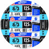Southwire 125 ft. 8/3 Stranded Romex Type NM-B WG Non-Metallic Wire