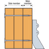 Simpson Strong-Tie Strong-Drive No. 10 X 3-3/8 in. L Star E-Coat Bold Wood Screws 50 pk - Open Box