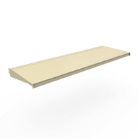 Lozier 1 in. H x 48 in. W x 16 in. L Powder Coated Platinum DL Style Shelf (Box of 2)