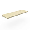 Lozier 1 in. H x 48 in. W x 16 in. L Powder Coated Platinum DL Style Shelf (Box of 2)