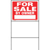 Hillman English Red For Sale Sign 18 in. H X 24 in. W (Pack of 6)