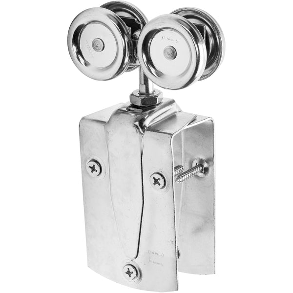 5008 Percha para riel de caja, paquete de 2, zinc