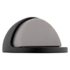 National Hardware Metal Matte Black Door Stop Mounts to floor 1.31 in. (Pack of 5)