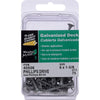 HILLMAN Project Center No. 6 Ga. X 1-5/8 in. L Gray Phillips Bugle Head Deck Screws 75 pk - Open Box