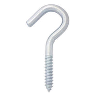 Hampton Small Zinc-Plated Silver Steel 4.25 in. L Clothesline Hook 300 lb. 3 pk (Pack of 10)