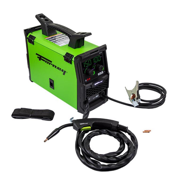 Soldadora Forney de 125 amperios, 120 V, verde