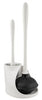 PlumbCraft Toilet Plunger with Holder 7 in. L X 4 in. D