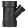 Charlotte Pipe 4 in. Hub X 4 in. D Hub ABS Wye