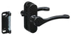 National Hardware Black Zinc Lever Latches 1 pk