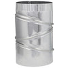 Imperial Manufacturing 6 in. Dia. x 6 in. Dia. Adjustable 90 deg. Galvanized Steel Elbow Exhaust (Pack of 8)