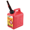 Midwest Can FlameShield Safety System Plastic Gas Can 1 gal (Pack of 12)