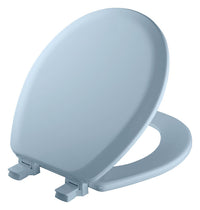 Mayfair by Bemis Cameron Round Blue Enameled Wood Toilet Seat - Deal of The Week
