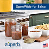 Superb Wide Mouth Canning Lid 12 pk (Pack of 24)