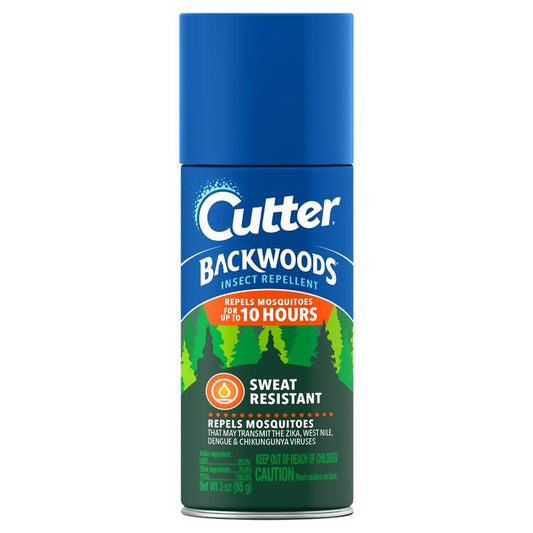 Cutter Backwoods Insect Repellent Liquid For Mosquitoes 3 oz (Pack of 12).