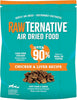 Rawternative Air Dried Dog Food, Chicken & Liver, 3 lbs.