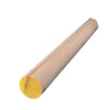 Alexandria Moulding Round Ramin Hardwood Dowel 2 in. Dia. x 48 in. L Yellow (Pack of 2)