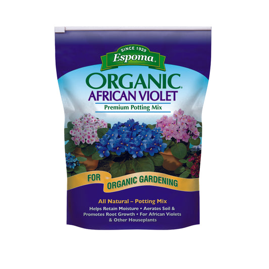 Espoma AV4 4 Quart Organic African Violet Potting Mix