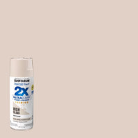 Rust-Oleum Painter's Touch 2X Ultra Cover High-Gloss White Sand Paint + Primer Spray Paint 12 oz (Pack of 6)