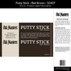Old Masters Red Brown Putty Stick 0.5 oz