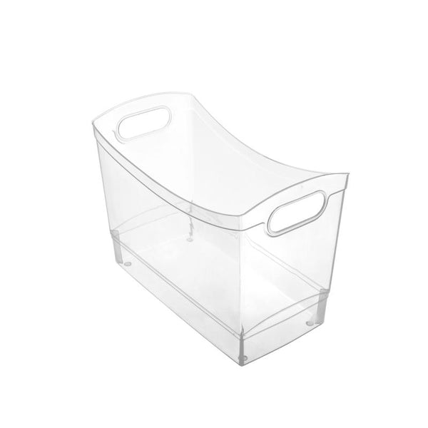 Starplast Clear Storage Bin with Handles (Pack of 4)