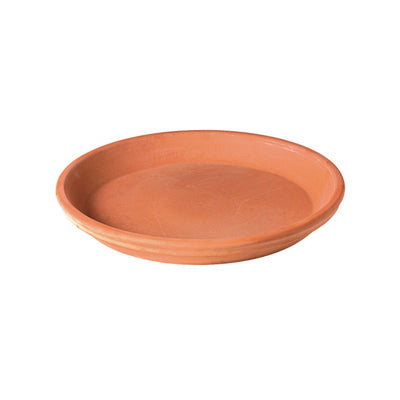 Clay Saucer, Terra Cotta Clay, 6-In. (Pack of 24)