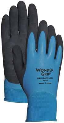 Bellingham Wonder Grip Female Dipped Gloves Black/Blue S 1 pair