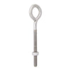 Hampton 5/16 in. X 5 in. L Stainless Stainless Steel Eyebolt Nut Included (Pack of 5)