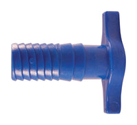 Apollo Blue Twister 1 in. Insert in to X 1 in. D Insert Acetal Plug 1 pk - Deal of The Week