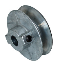 Chicago Die Cast 5 in. D Zinc Single V Grooved Pulley